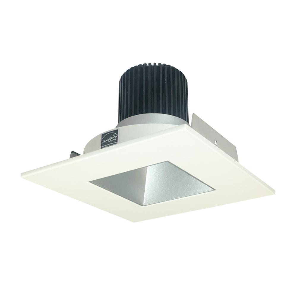 4" Iolite LED Square Reflector with Square Aperture, 10-Degree Optic, 850lm / 12W, 2700K, Haze