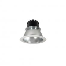 Nora NC3-41L230NDMPW - 4" Sapphire III Round Open Reflector, 1500lm, 3000K, Narrow Flood Optic, Diffused Clear