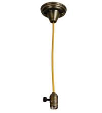 Meyda Yellow 101603 - CLOTH COVERED PADDLE SOCKET HANGER