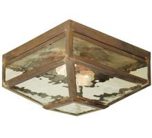 Meyda Yellow 102519 - 13" Square Mission Prime Flushmount