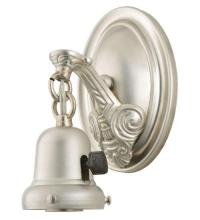 Meyda Yellow 102905 - 7"H 1 LT BRUSHED NICKEL WALL SCONCE