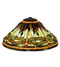 Meyda Yellow 10498 - 20" Wide Tiffany Dragonfly Shade