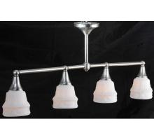 Meyda Yellow 107332 - 37.5"L Revival Oyster Bay Garland 4 LT Semi-Flushmount