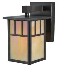 Meyda Yellow 107715 - 5" Wide Hyde Park Double Bar Mission Solid Mount Wall Sconce