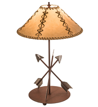 Meyda Yellow 109374 - 23" High Arrowhead Table Lamp