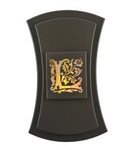 Meyda Yellow 109713 - 12"W Personalized Legacy Point Ranch Wall Sconce