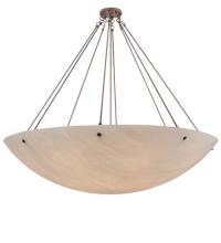 Meyda Yellow 110235 - 69"W Madison Semi-Flushmount