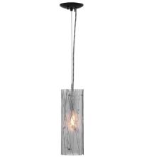 Meyda Yellow 110456 - 5.5"W Metro Fusion Branches Glass Mini Pendant