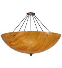Meyda Yellow 111816 - 36"W Madison Semi-Flushmount