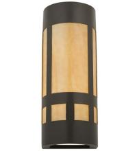 Meyda Yellow 114090 - 7" Wide Sutter Wall Sconce