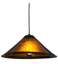 Meyda Yellow 114177 - 17" Wide Sutter Pendant