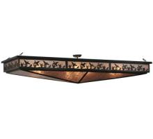 Meyda Yellow 115916 - 80"L Ducks in Flight Oblong Semi-Flushmount