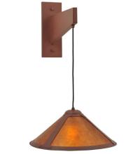 Meyda Yellow 118813 - 17"W Mission Cantilever Wall Sconce