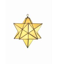 Meyda Yellow 12114 - 18" Wide Moravian Star Pendant