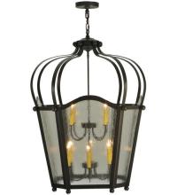 Meyda Yellow 121582 - 33"W Citadel 10 LT Pendant