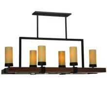 Meyda Yellow 122288 - 38"L Grand Terrace Oblong Pendant