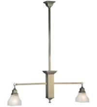 Meyda Yellow 129070 - 40" Long Bungalow 2 Light Island Pendant