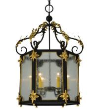 Meyda Yellow 132203 - 25" Wide Ganser Lantern Pendant