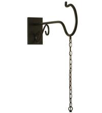 Meyda Yellow 132233 - 5.5"W X 36.5"D Shepherd's Hook Wall Sconce Hardware