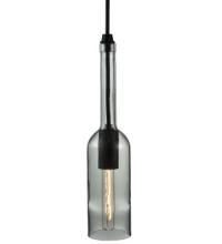 Meyda Yellow 134167 - 3" Wide Wine Bottle Mini Pendant