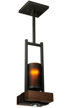 Meyda Yellow 136684 - 5.5"Sq Grand Terrace Pendant