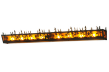Meyda Yellow 139293 - 58" Wide Tall Pines Vanity Light