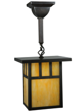 Meyda Yellow 139480 - 9"W Hyde Park Double Bar Mission Pendant
