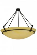 Meyda Yellow 139975 - 46.5"W Covina Inverted Pendant