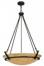 Meyda Yellow 139985 - 36"W Covina Inverted Pendant