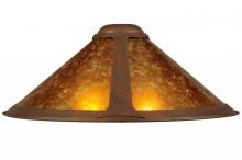 Meyda Yellow 140285 - 17" Wide Sutter Shade
