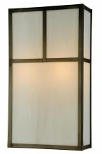 Meyda Yellow 140767 - 10"W Hyde Park T Mission Wall Sconce