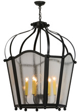Meyda Yellow 140825 - 32"W Citadel 6 Light Pendant