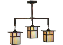 Meyda Yellow 141037 - 38.5"L Hyde Park T Mission 3 LT Island Pendant