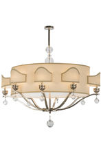 Meyda Yellow 141785 - 50" Long Helena 8 Arm Oblong Chandelier