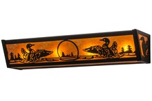 Meyda Yellow 14254 - 24"W Loon Vanity Light
