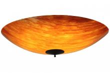 Meyda Yellow 143124 - 60"W Madison Flushmount