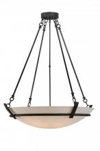 Meyda Yellow 143396 - 36"W Covina Inverted Pendant