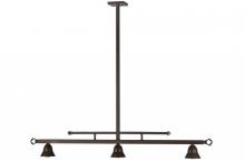 Meyda Yellow 143852 - 58.5" Long Steppe 3 Light Pendant Hardware