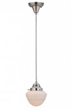 Meyda Yellow 144054 - 7"W Revival Schoolhouse W/Emma Globe Pendant