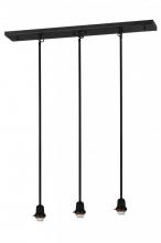 Meyda Yellow 145162 - 36"L Revival Oyster Bay 3 LT Island Pendant Hardware