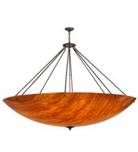 Meyda Yellow 145397 - 70"W Madison Inverted Pendant