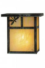 Meyda Yellow 146927 - 8"W Hyde Park T Mission Dragonfly Wall Sconce