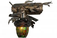 Meyda Yellow 147100 - 20"W Oak Leaf & Acorn Wall Sconce