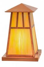 Meyda Yellow 147116 - 10"Sq Stillwater Double Bar Mission Pier Mount