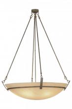 Meyda Yellow 147713 - 48"W Covina LED Inverted Pendant