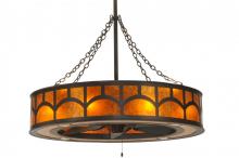 Meyda Yellow 147972 - 44"W Mission Hill Top W/Up and Downlights Chandel-Air