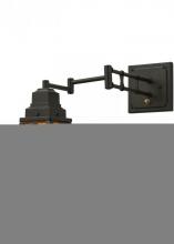Meyda Yellow 148050 - 6-13" Wide Mission Hill Top Swing Arm Wall Sconce