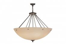 Meyda Yellow 149158 - 36"W Madison Inverted Pendant