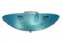 Meyda Yellow 150181 - 19.5"W Metro Fusion Electra Flushmount