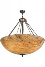 Meyda Yellow 151472 - 36"W Madison Inverted Pendant